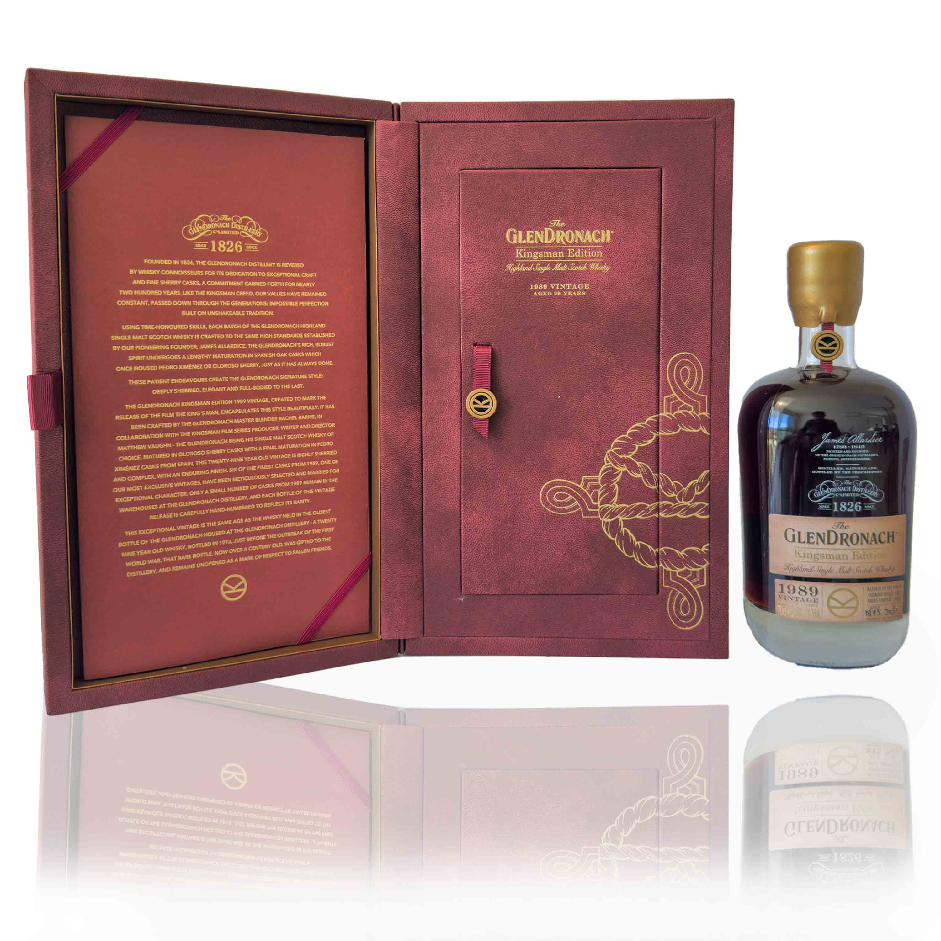 Glendronach Kingsman Edition 1989 - 29 Years Old