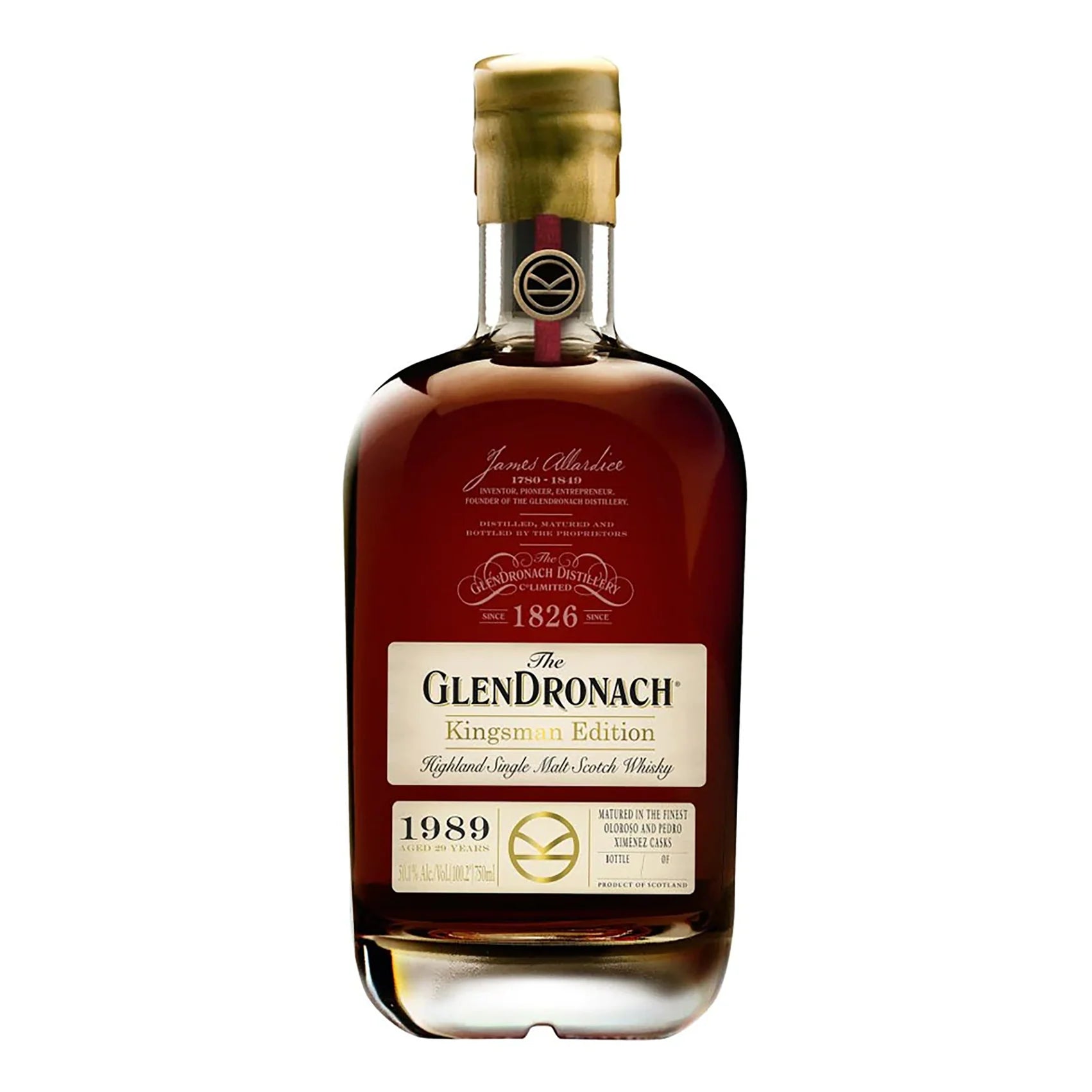 Glendronach Kingsman Edition 1989 - 29 Years Old